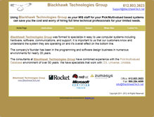 Tablet Screenshot of blackhawktech.net